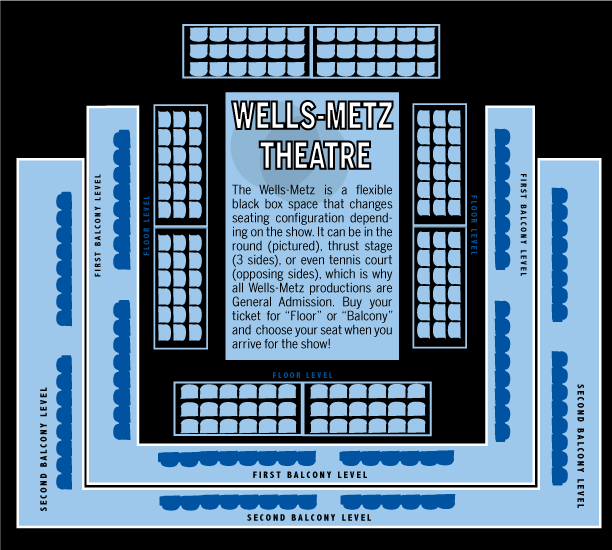 Wells-Metz theatre seating chart